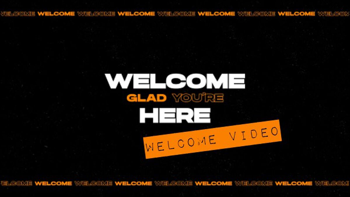 High Energy Welcome Video image number null